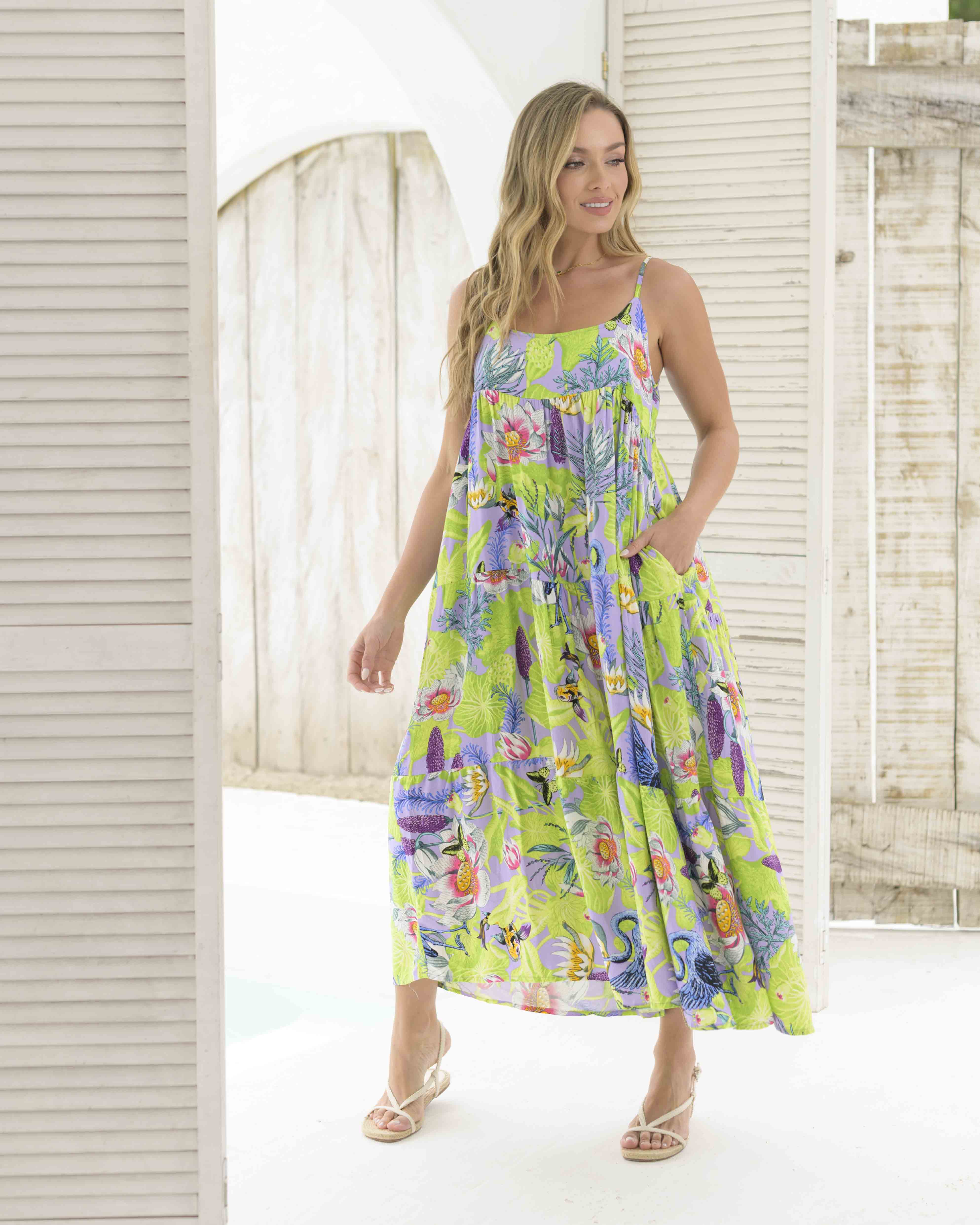 Vestido Cereza Lavanda