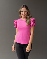 Camiseta Valery Fucsia