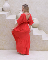 Vestido Elodia Rojo