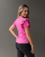 Camiseta Valery Fucsia