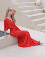 Vestido Elodia Rojo