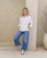 Camisa Capri Ivory
