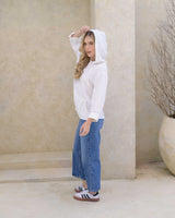 Camisa Capri Ivory