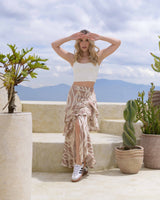 Falda Karen Lia Camel