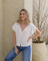 Blusa Niza Ivory