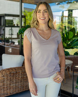 Camiseta Karen Taupe