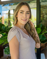 Camiseta Karen Taupe