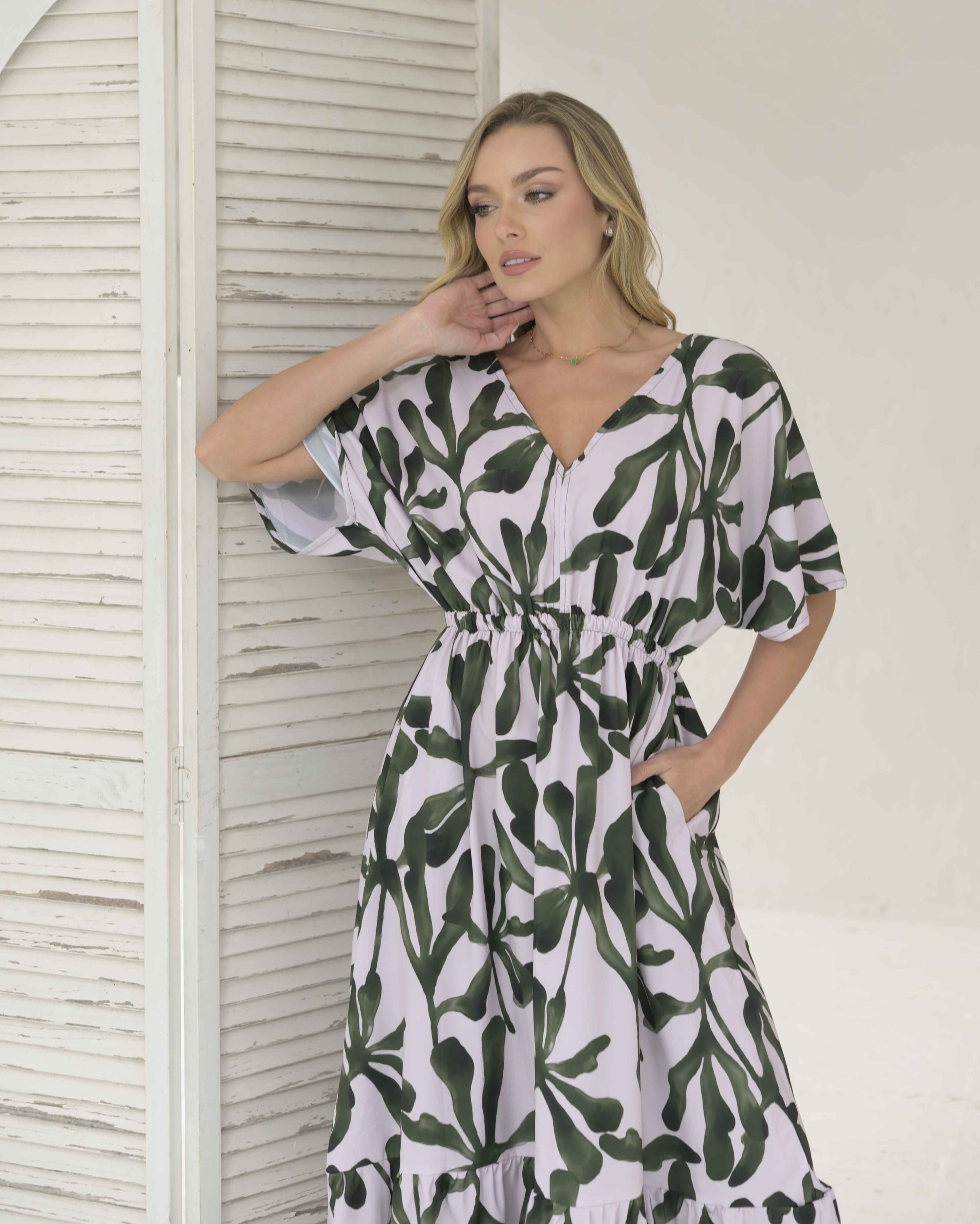 Vestido Elodia Esmeralda
