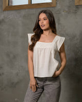 Blusa Mily Puntos White