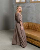 Vestido Elodia Brown