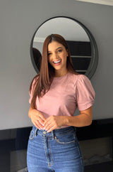 Camiseta Aura Rosa