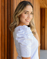 Camiseta Cloe blanca
