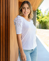 Camiseta Cloe blanca