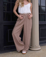 Pantalón Kary Plane Camel