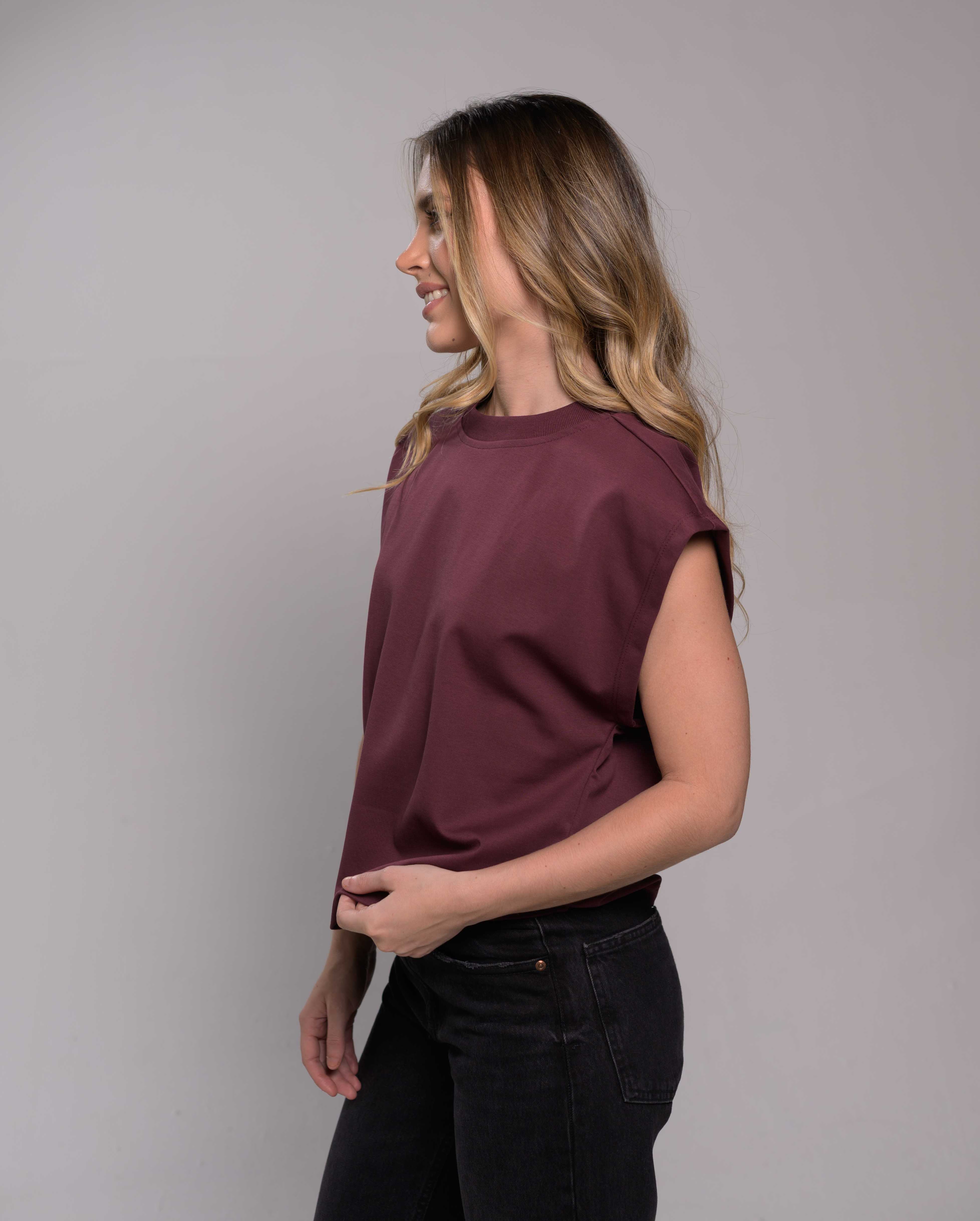 Blusa Frida Acid Vino