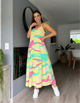 Vestido Irlanda Neón