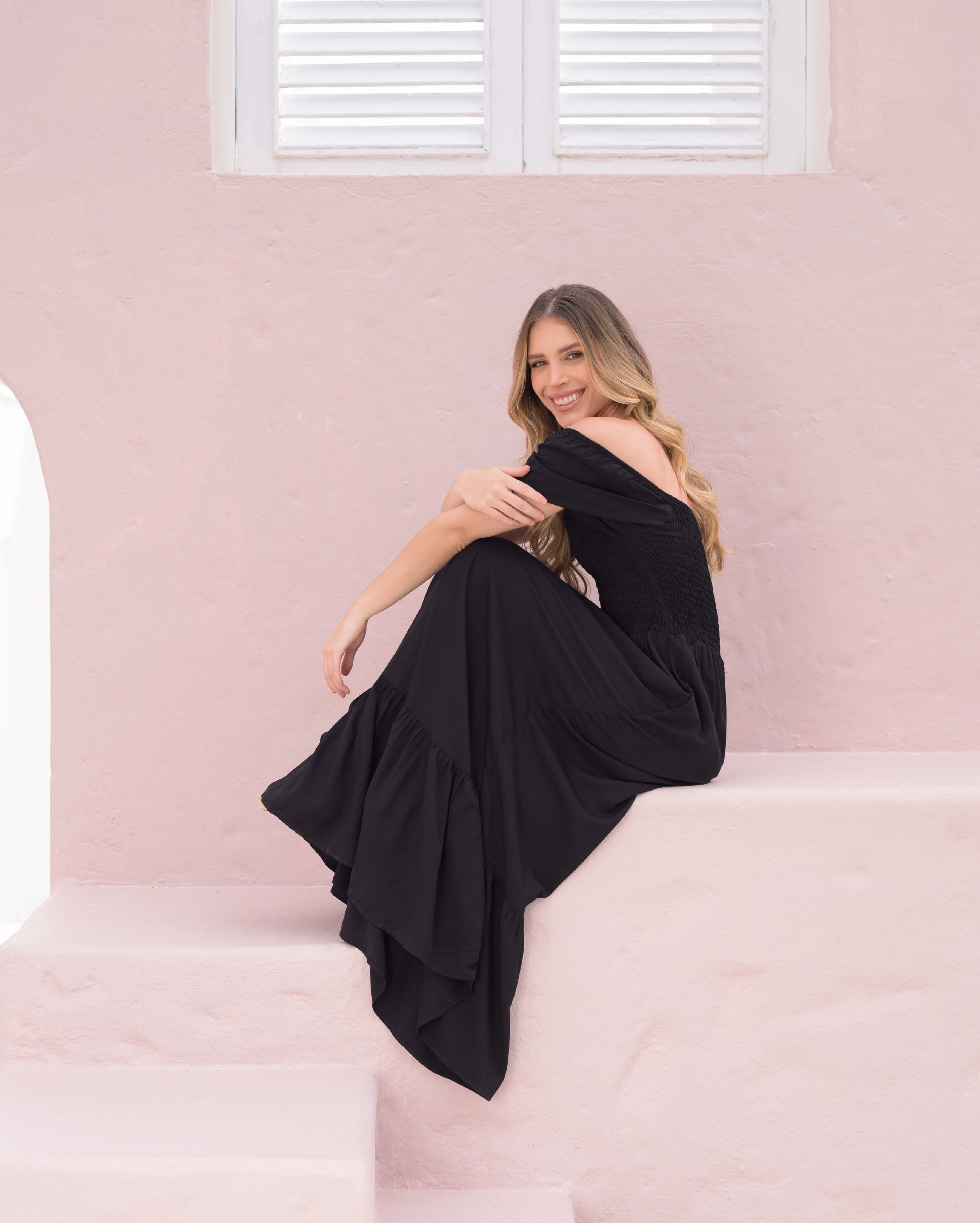 Vestido Katy Plane Negro