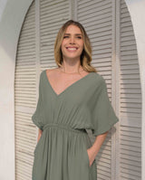 Vestido Elodia Plane Salvia