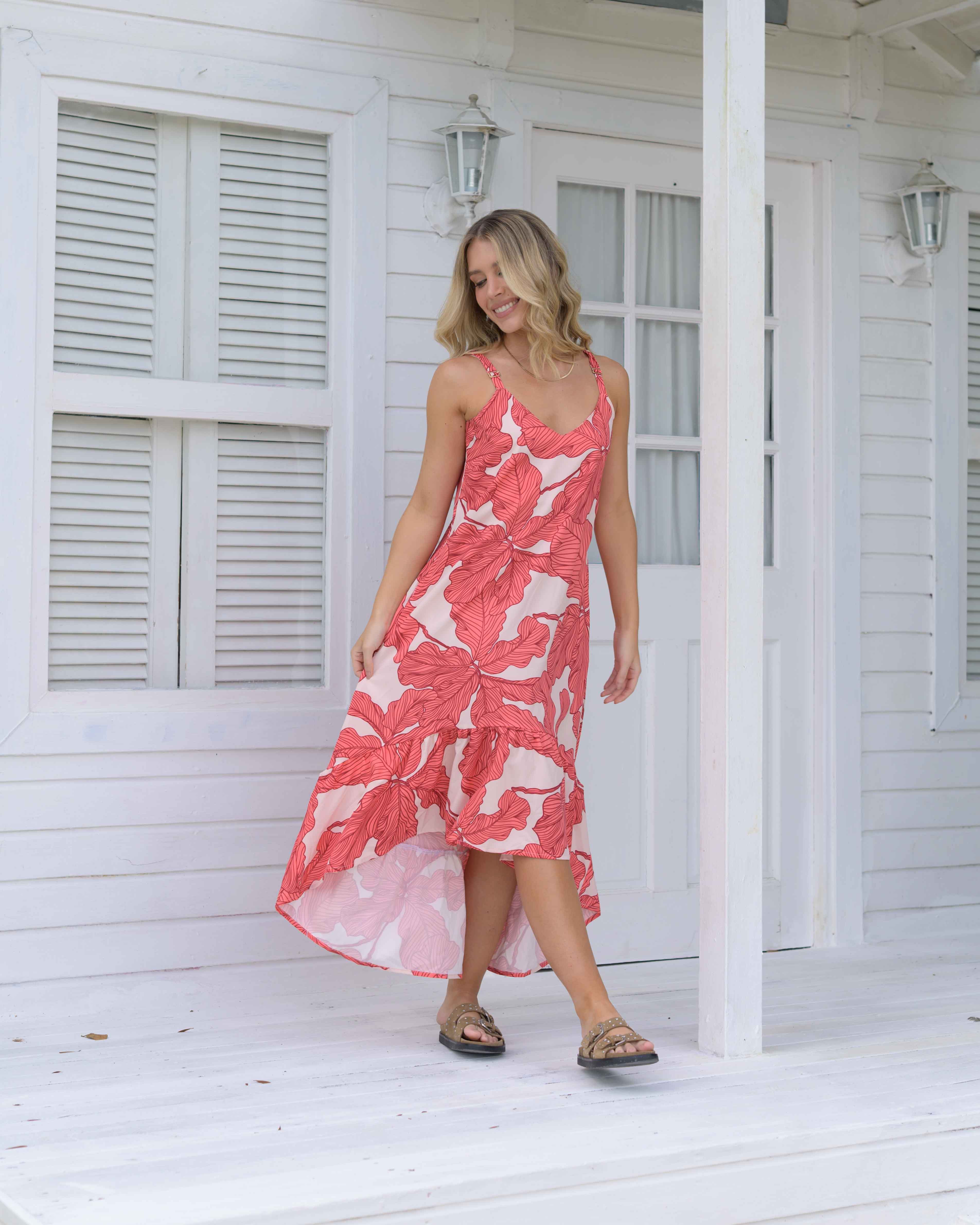 Vestido Serelong azalea