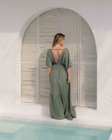 Vestido Elodia Plane Salvia