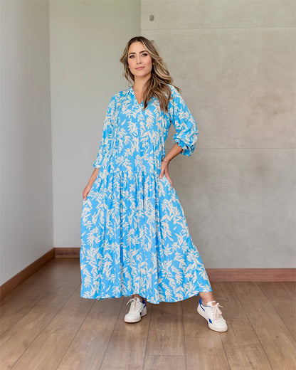 Vestido Eloísa azul claro