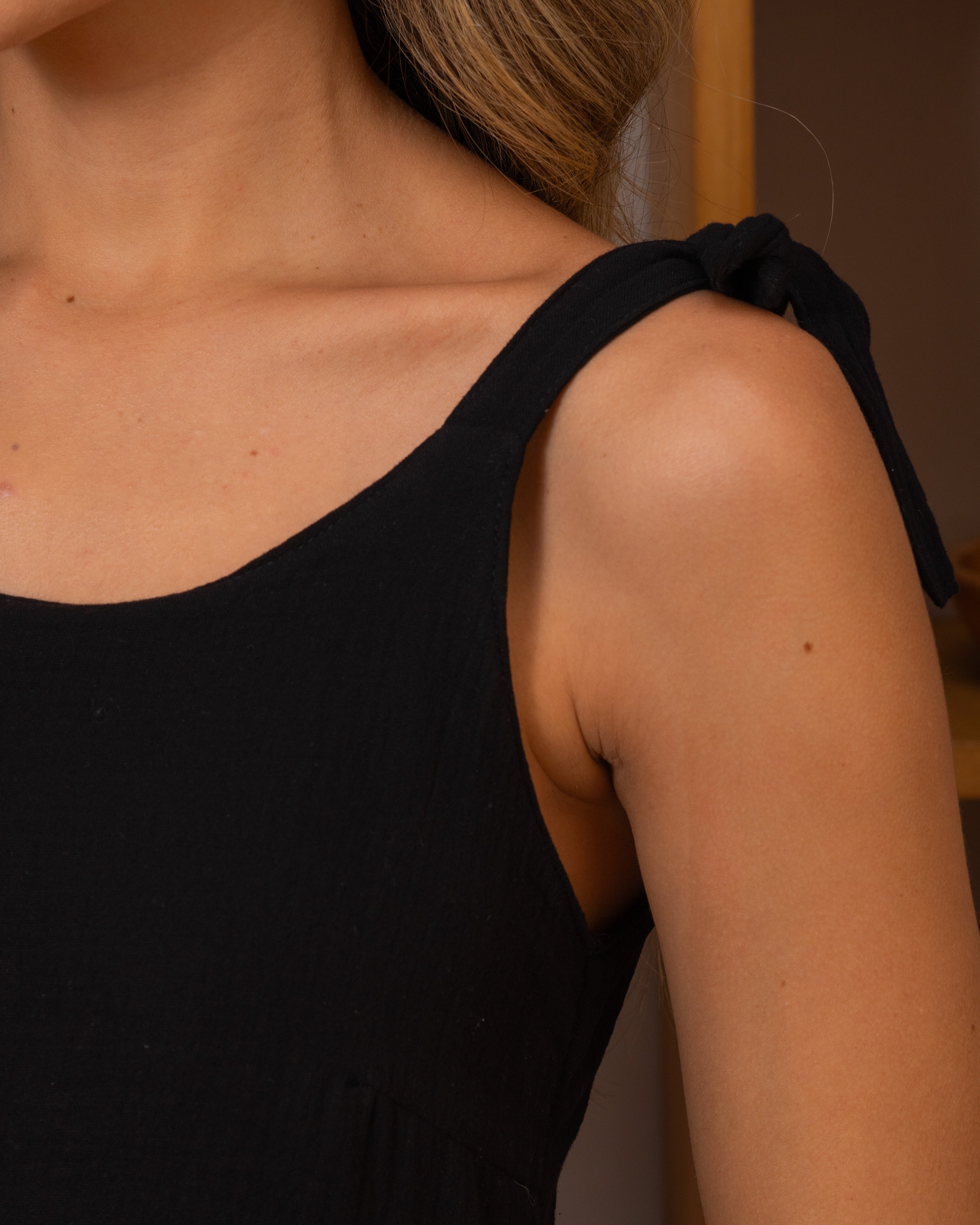 Vestido Kany plane negro