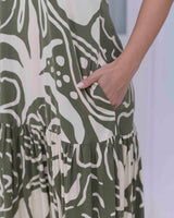 Vestido Marcia Milan verde