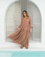 Vestido Eloisa Plane Toffee