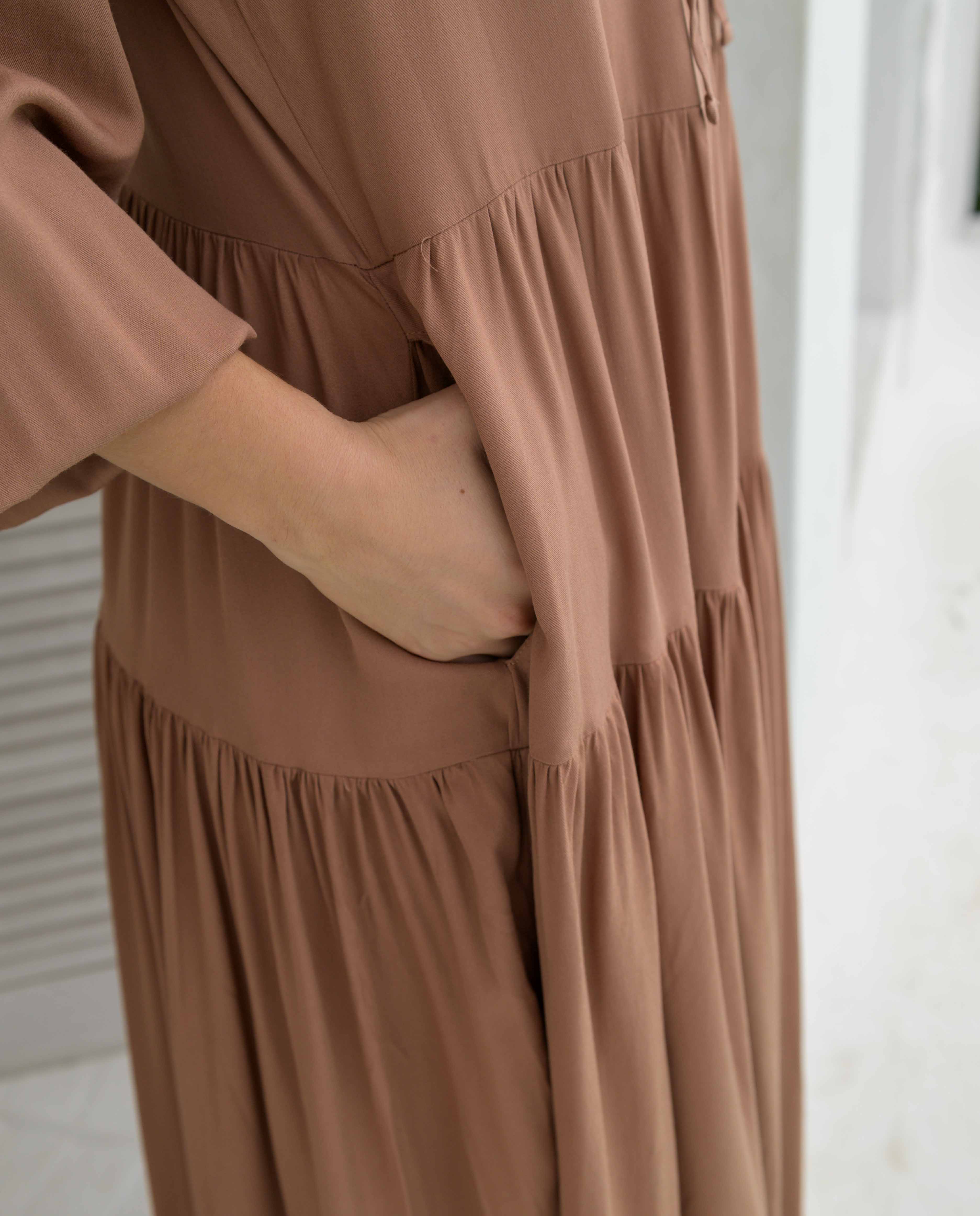 Vestido Eloisa Plane Toffee