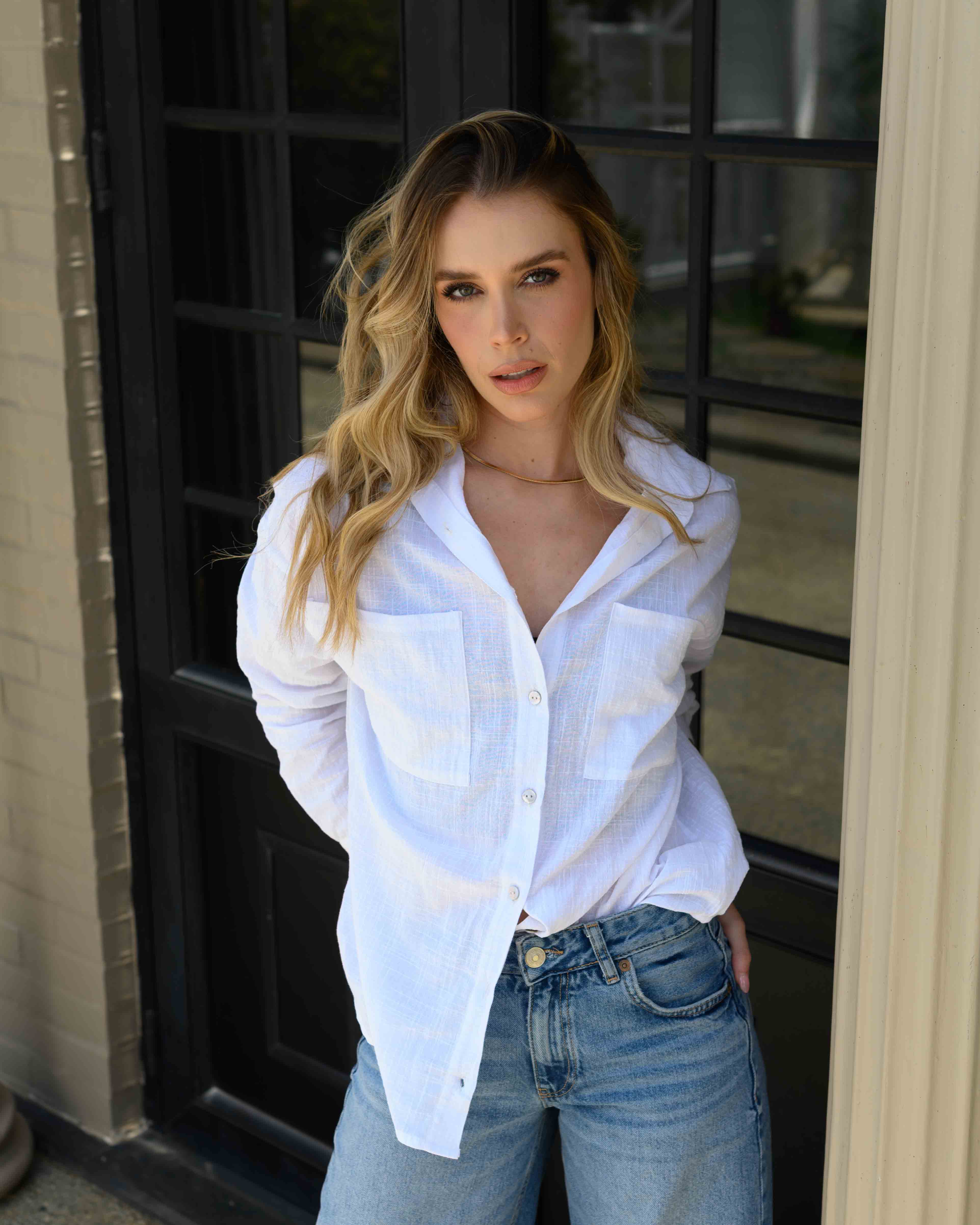 Camisa lucero blanca