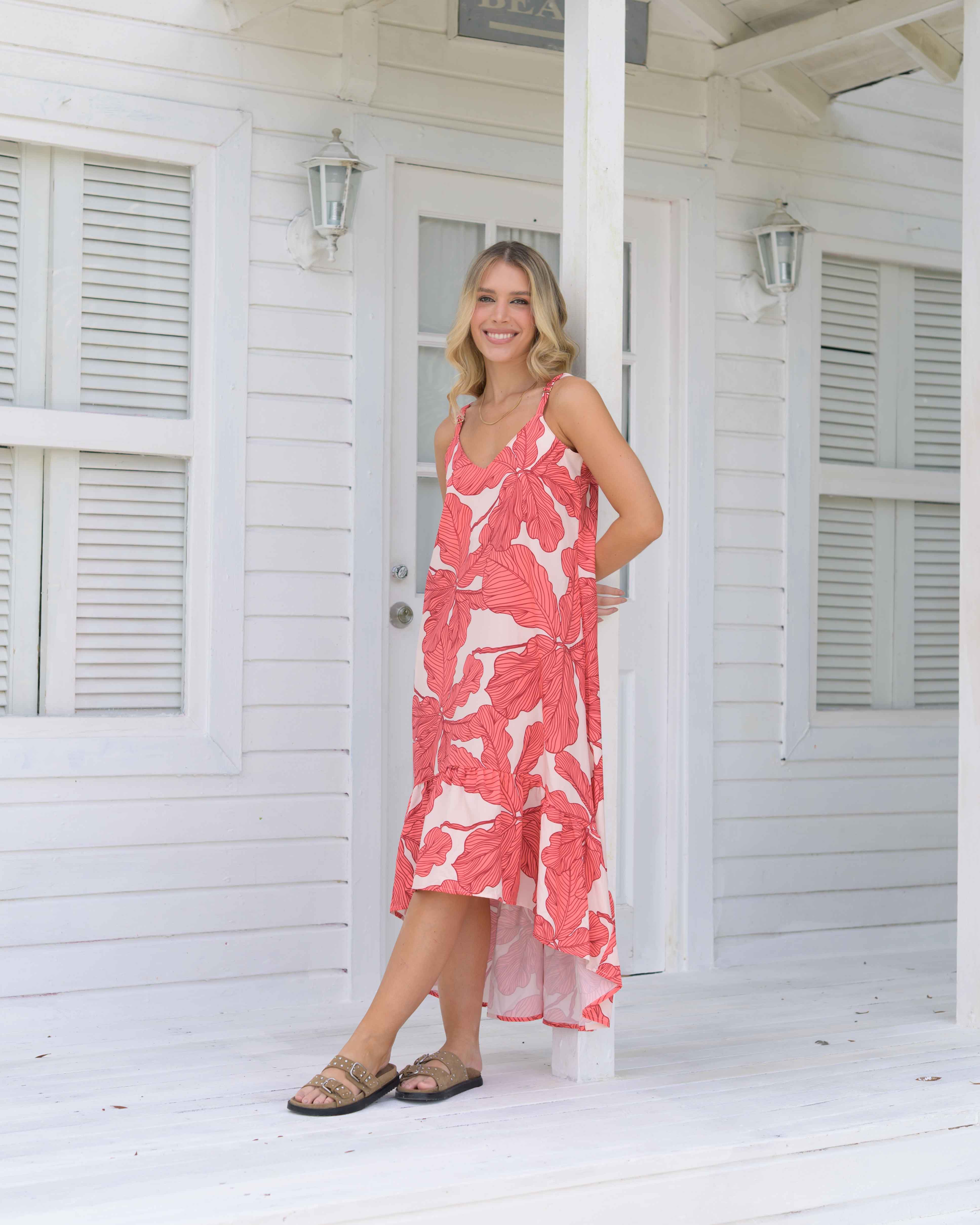 Vestido Serelong azalea