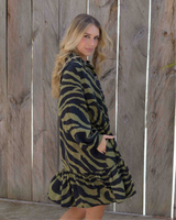 Vestido Yasmin Africa Verde