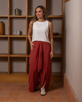 Pantalón Paulina plane rubor