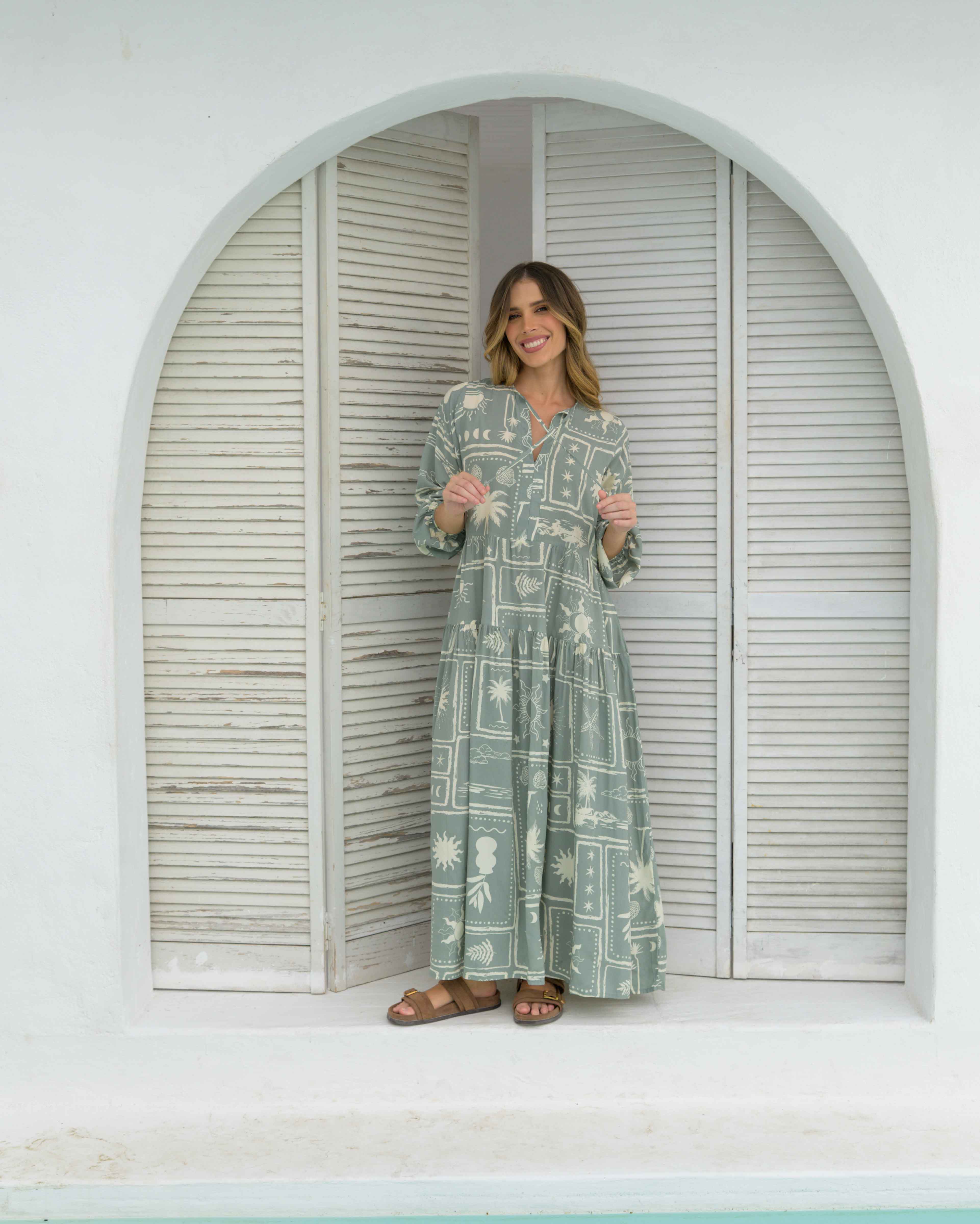 Vestido Eloisa Natura