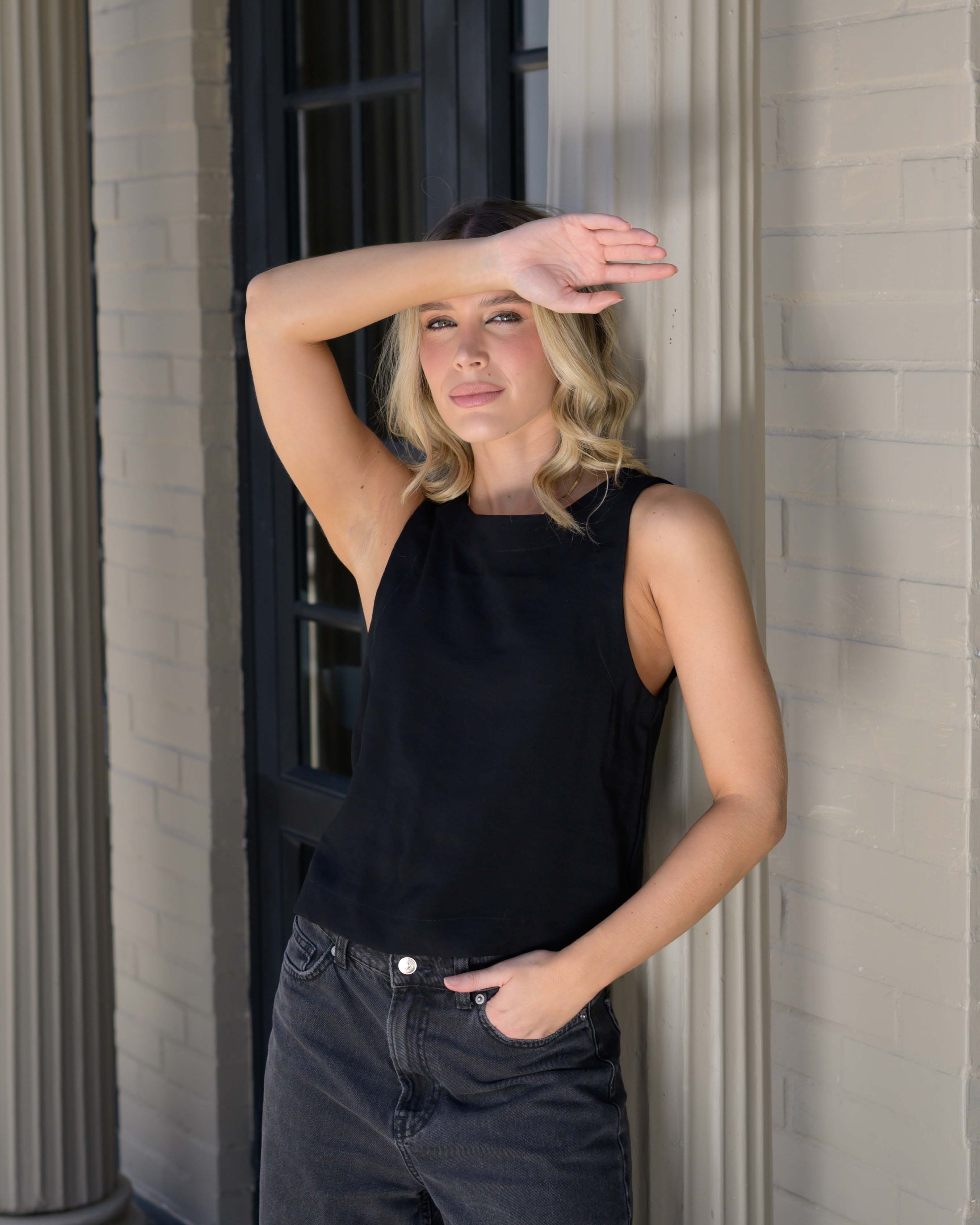 Blusa Cata Negra
