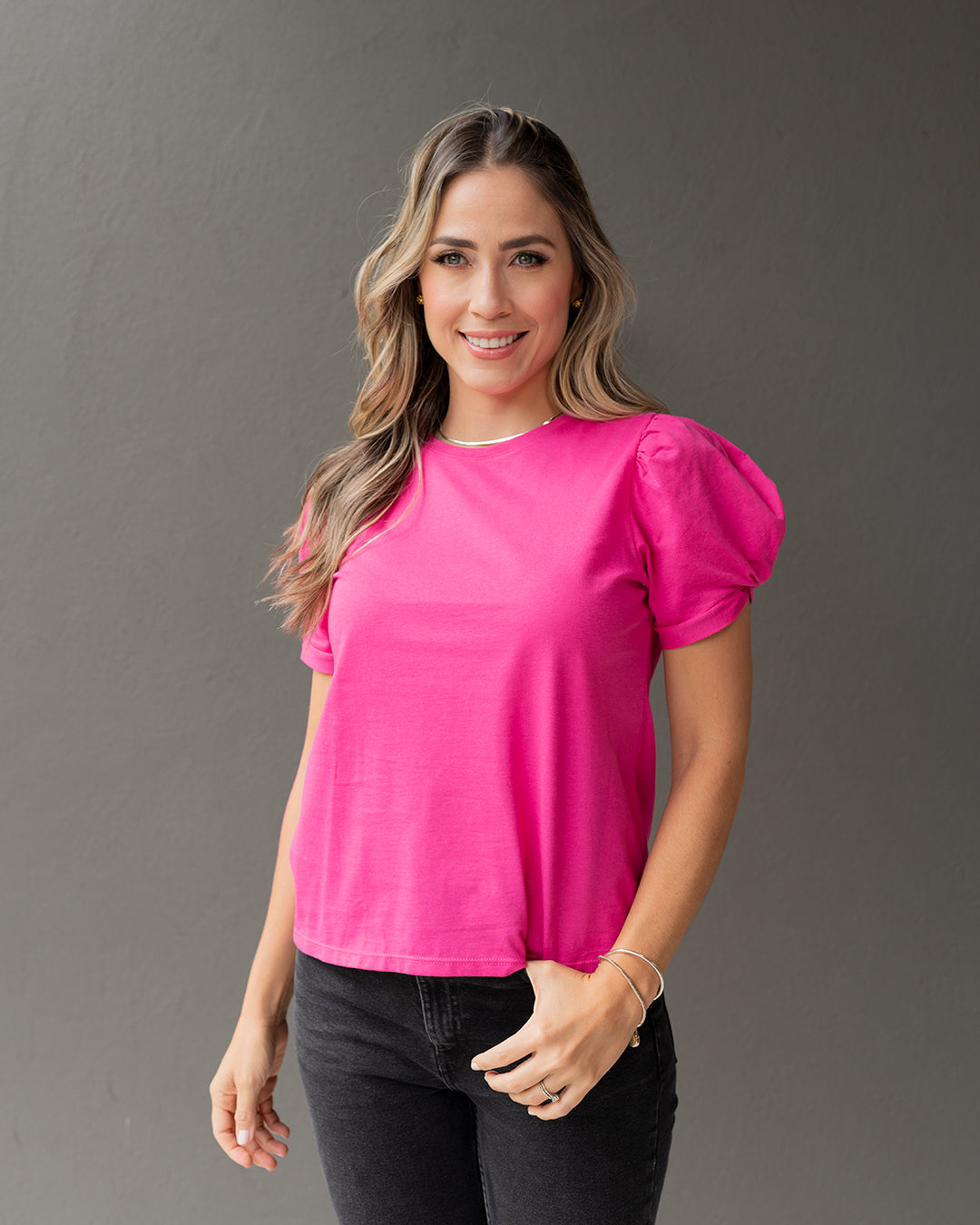 T shirt Aura Fucsia