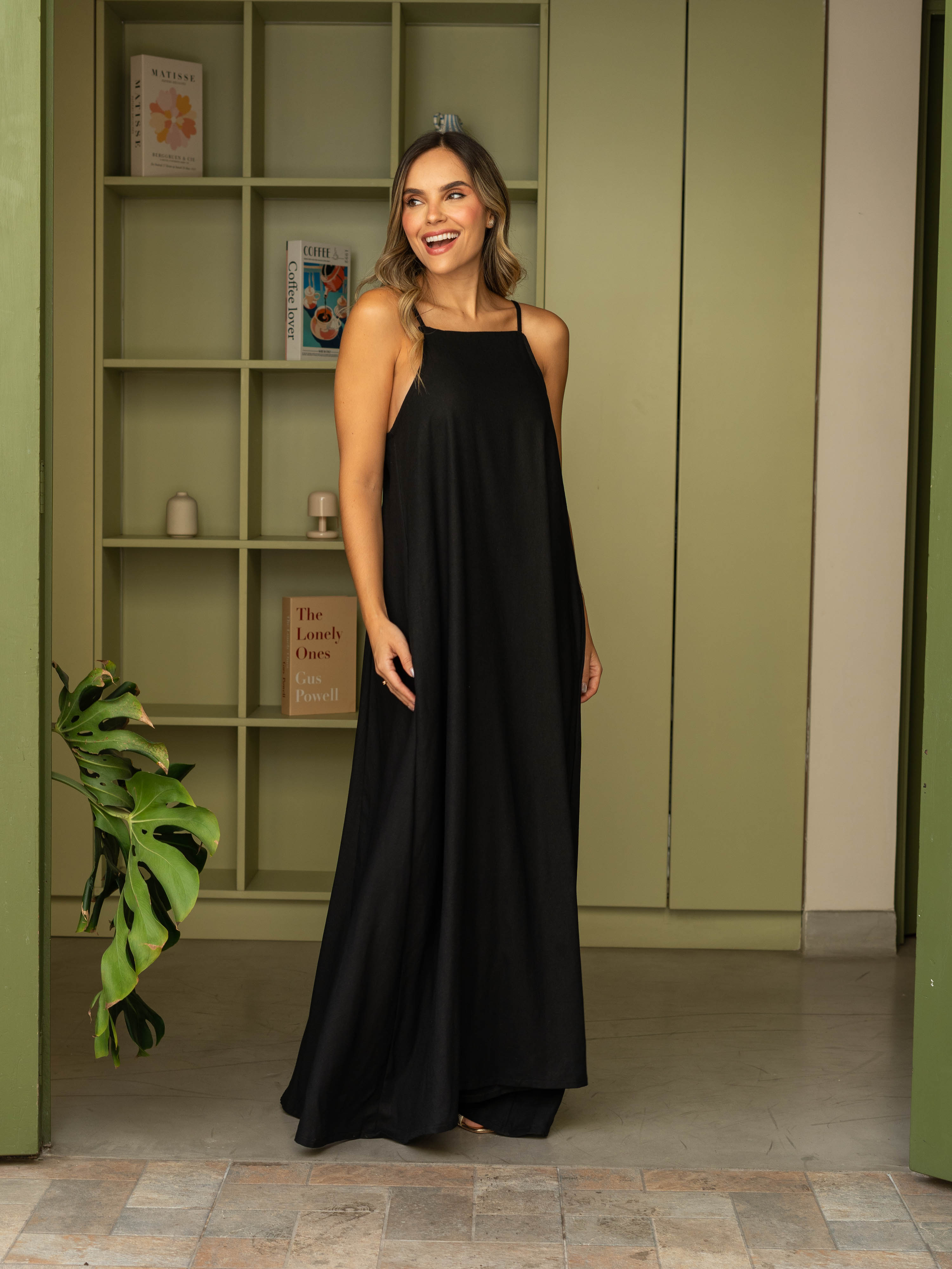 Vestido Aitana Plane Negro