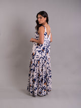 Vestido Marcia Print Azul