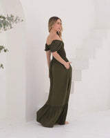 Vestido Katy Plane Verde