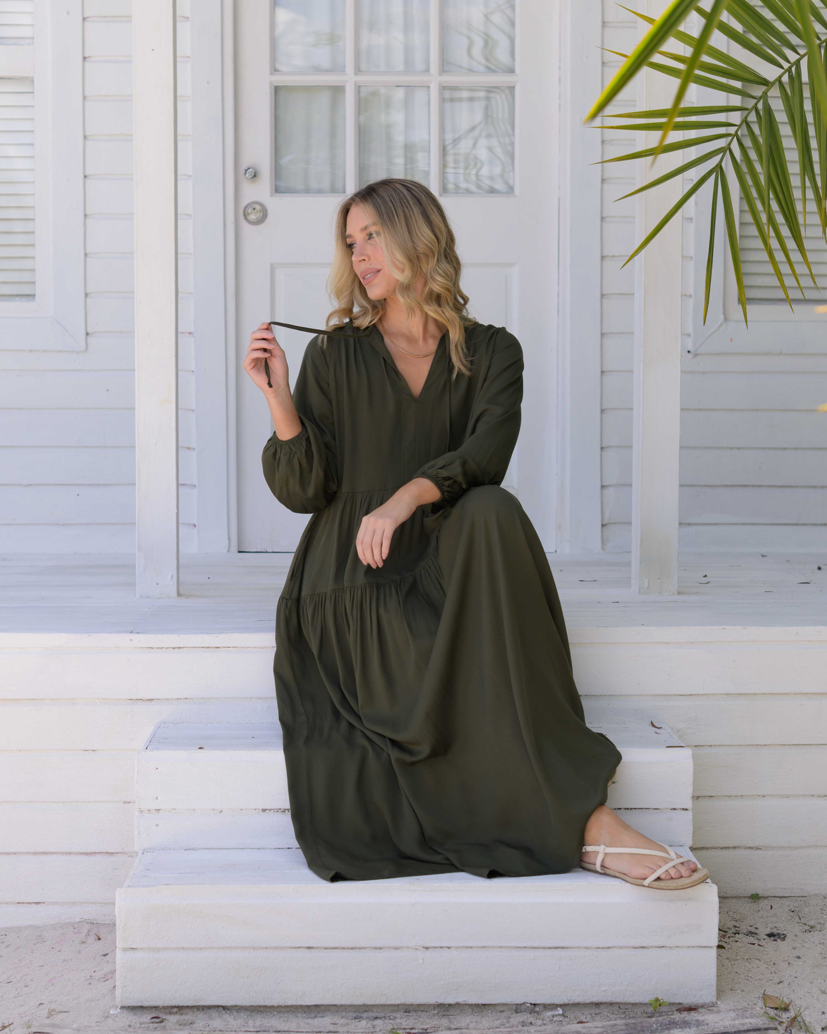 Vestido Eloisa Plane Militar