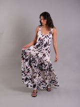 Vestido Marcia Print Negro