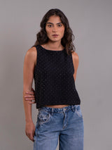 Blusa Cata Ibiza Negra