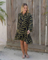 Vestido Yasmin Africa Verde