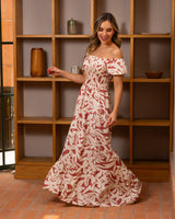 Vestido Katy isla rubor