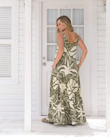 Vestido Marcia Milan verde