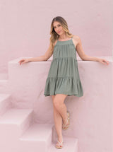 Vestido Alexa Plane Salvia