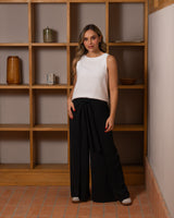 Pantalón Paulina plane negro