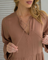 Vestido Eloisa Plane Toffee