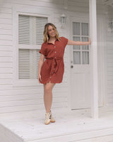 Vestido Vera Cotton Mocca