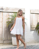 Vestido Alexa Plane Ivory